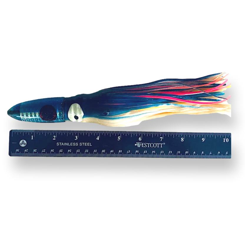 Bomboy Lures-Bomboy Lures Heavy Medium Bullet 10" Blue Tint - Pre-owned-Used