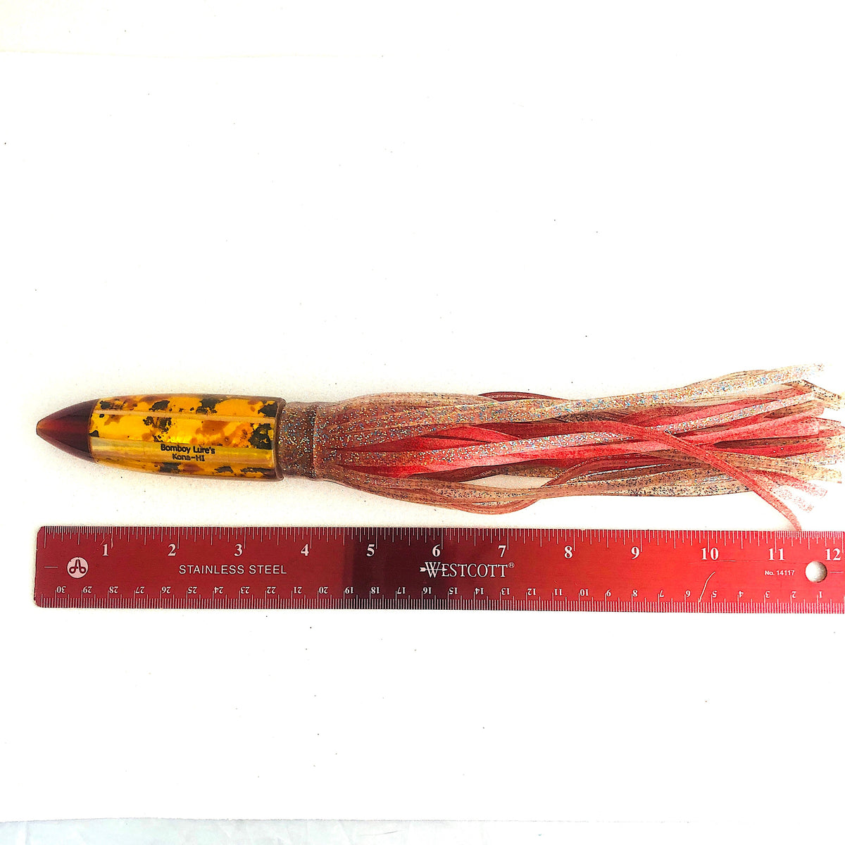 Bomboy Lures-BAD INTENTIONS! Bomboy Lures Limited Edition M-16 HEAVY 12 Inch Bullet Skirted New-New Lures
