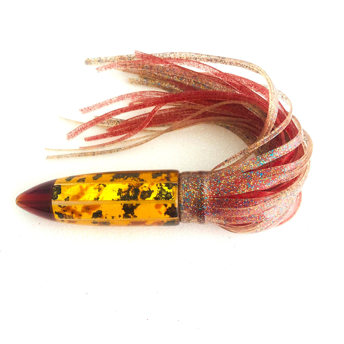 Bomboy Lures-BAD INTENTIONS! Bomboy Lures Limited Edition M-16 HEAVY 12 Inch Bullet Skirted New-New Lures