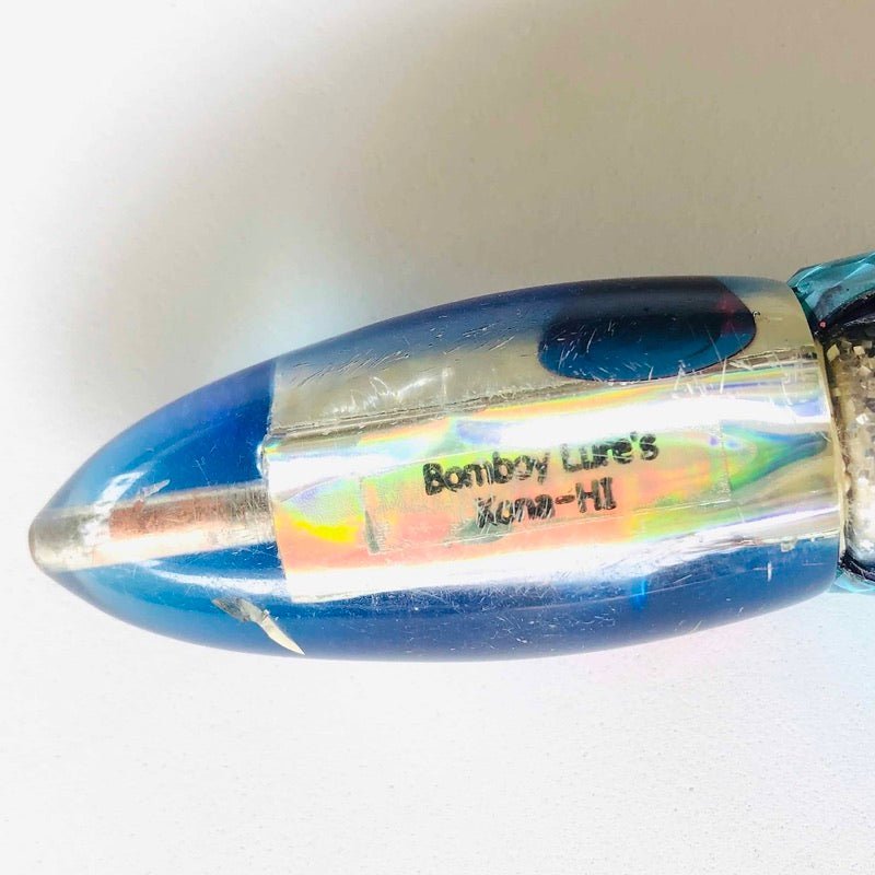 Bomboy Lures-Bomboy Lures - A Big Fat Malolo Flying Fish ! Bomboy Lures Big Bomb - Abused-Used Lures