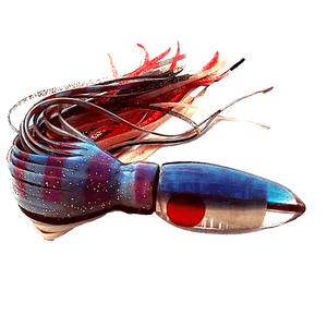 Bomboy Lures Large Bullet Big Bomb Skirted in Gay Bob - Used