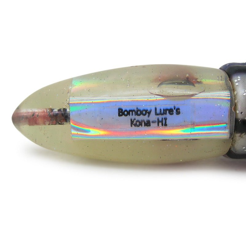 Bomboy Lures-Bomboy Lures Large Bullet Big Bomb Skirted Strawberry Pearl - Pre Owned-Used Lures
