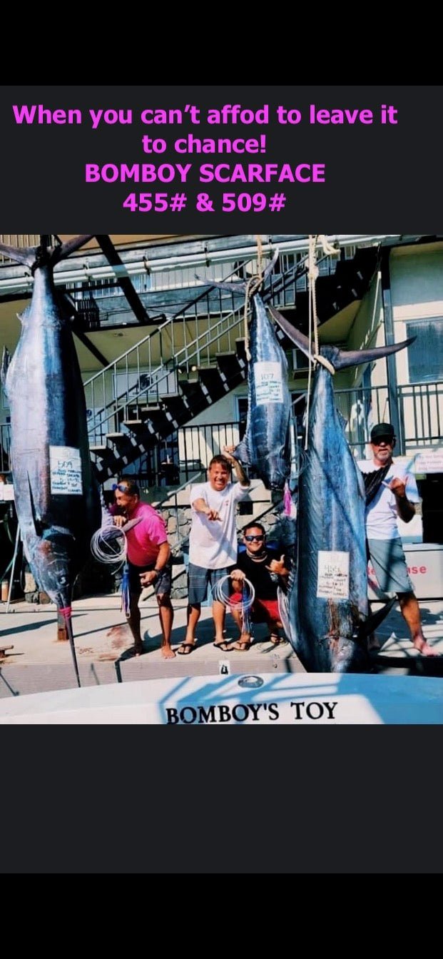 Bomboy Lures-Bomboy Lures Scarface Don't Leave it to Chance! Guarantee Your Catch! See the Proof!-New Lures