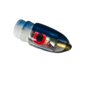 Bomboy Lures "the BABY Bomb catches everything!"  Blue 9” Bullet  4.5 oz - New