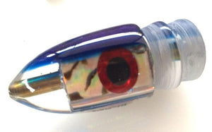 Restock!  Bomboy Lures "the BABY Bomb catches everything!"  Blue 9” Bullet  4.5 oz - New