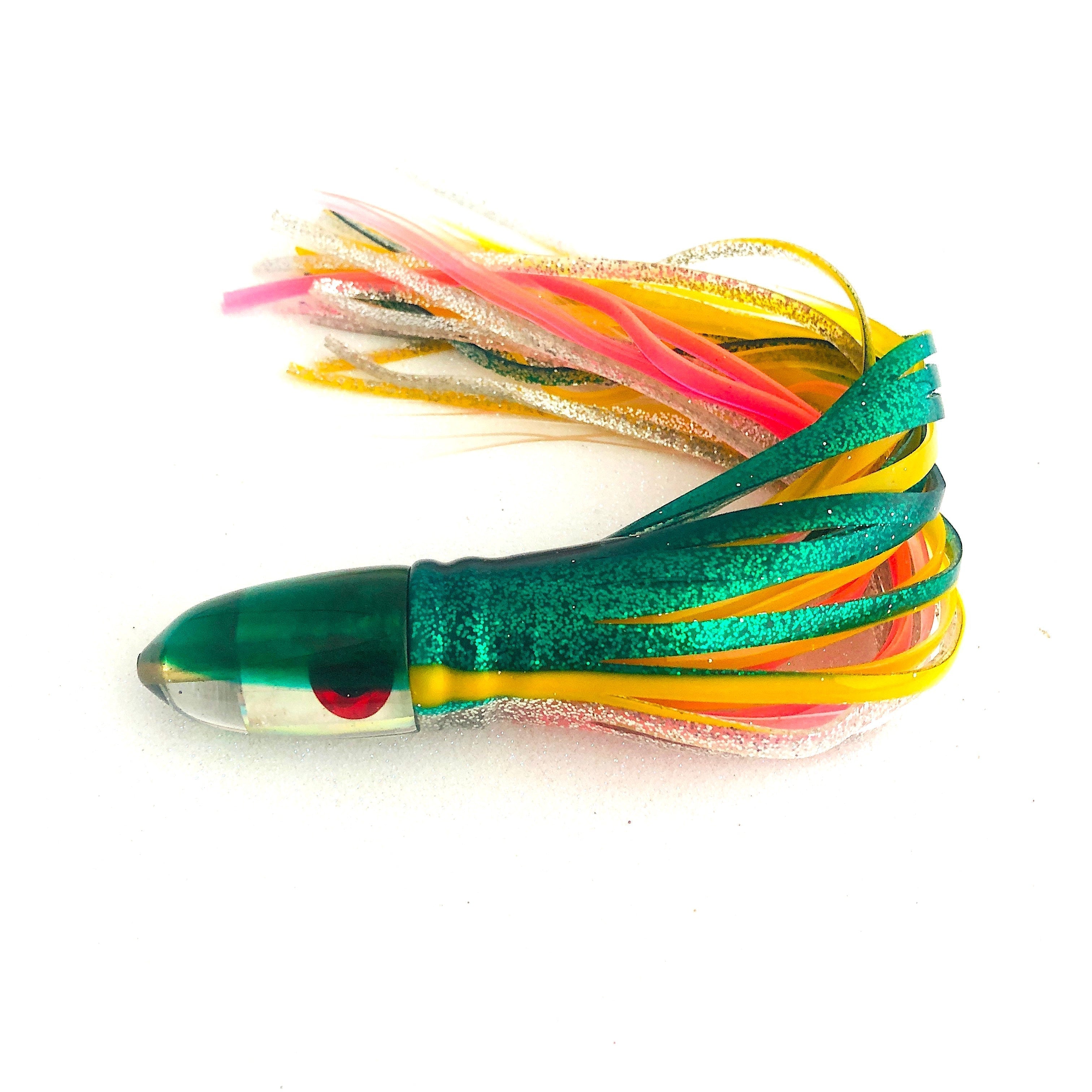RESTOCK! The 9 Bullet Baby Bomb by Bomboy Lures Skirted- New Bomboy Lures  Saltwater Tackle - BGLH