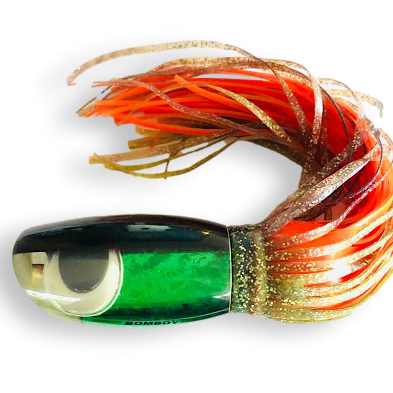 Bomboy Lures Green Magilla Heavy Tackle 16" Scoop Face Skirted Like New