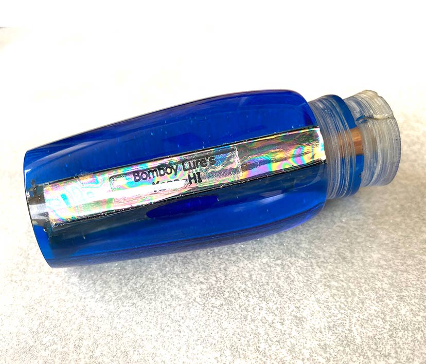 Bomboy Lures Blue Locknutt 14" Plunger - New