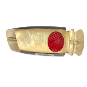 Vintage Joe Yee Lures Super Plunger Black Back & Gold Lip  7.3 oz - Used