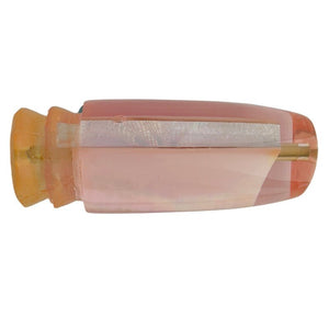 Joe Yee Lures Vintage Super Plunger Pink Tint Shell Slabs Insert 7.8 oz