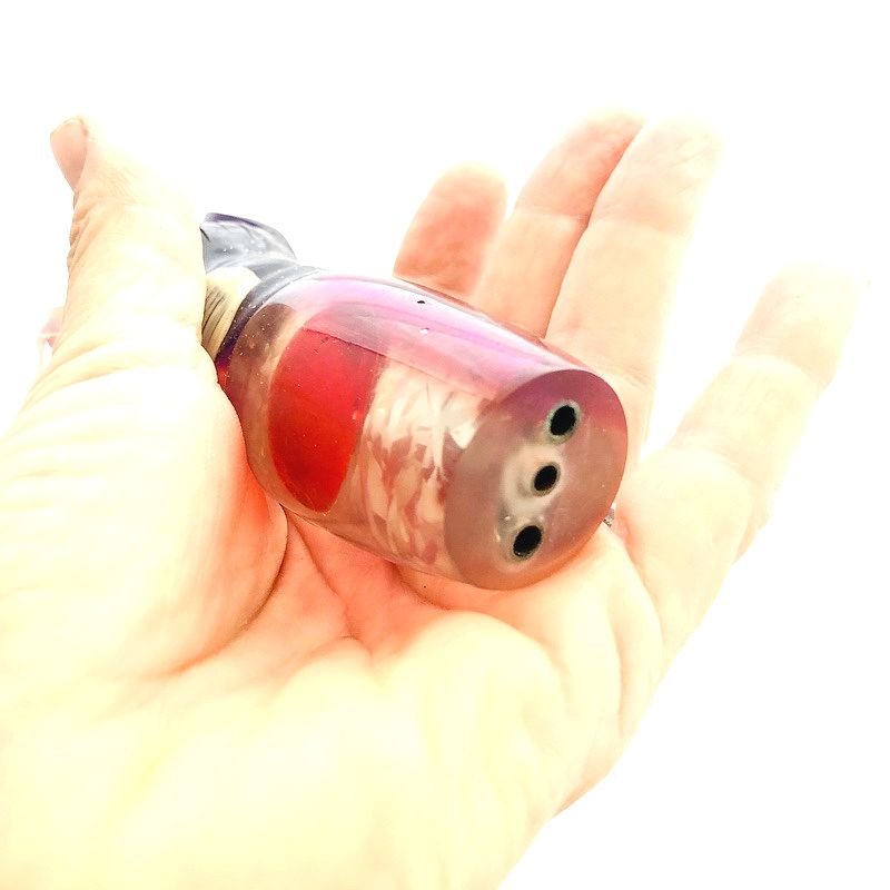 Maker Unknown-Chomp! Pink 10" Plunger Vertical Jets - Used-Used Lures