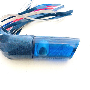 Get To the Action Fast - Blue 14" Straight Runner - Vinyl Skirt -  Used