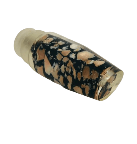 Marlin Magic Lures-Marlin Magic Medium Plunger –Black Pearl Salt 'n Pepper – 12” - Delux Edition-New Lures