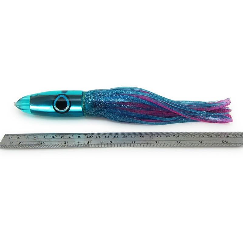 American Custom Lures-American Custom Lures 10" .308 Cal Jetted Bullet Skirted-New Lures