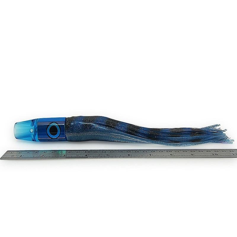 American Custom Lures-American Custom Lures 11&quot; Smoker Blue - Skirted - New-New Lures