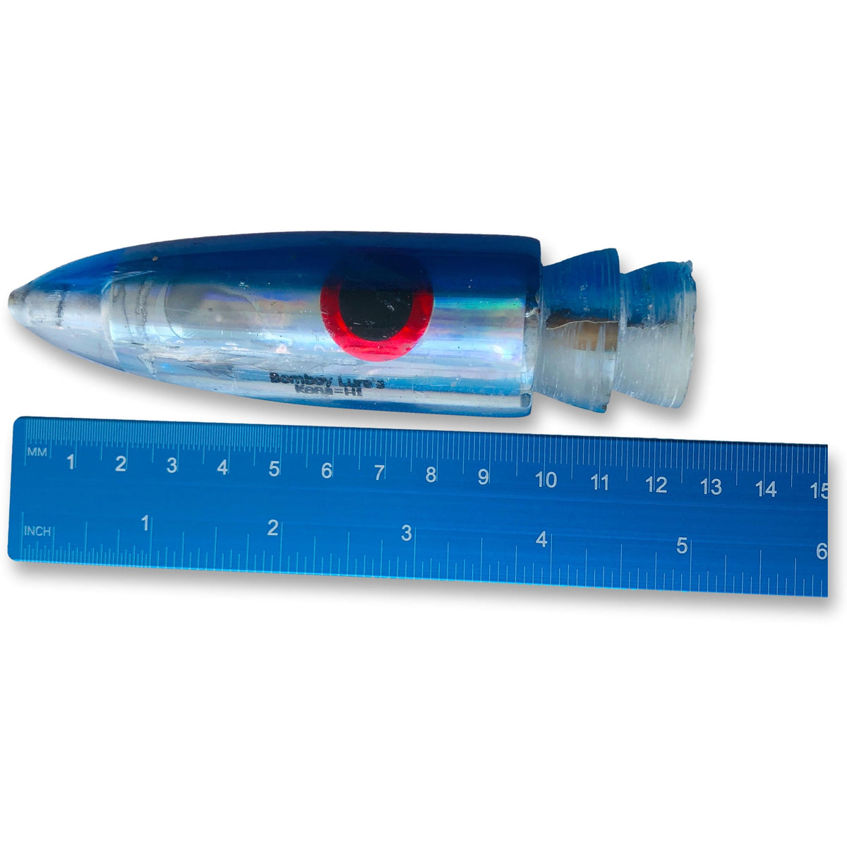 Bomboy Lures-Bomboy Lures - Blue M-16 Bullet 9" / 12" Heavy Bullet New-New Lures