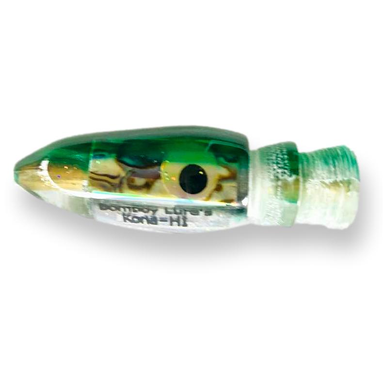 Bomboy Lures-Bomboy Lures Green 7" Mini-Bomb - New-New Lures