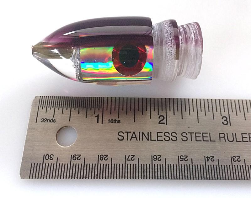 Bomboy Lures-Bomboy Lures Purple 9" Bullet Baby Bomb 9” / 4.5 oz - New-New Lures