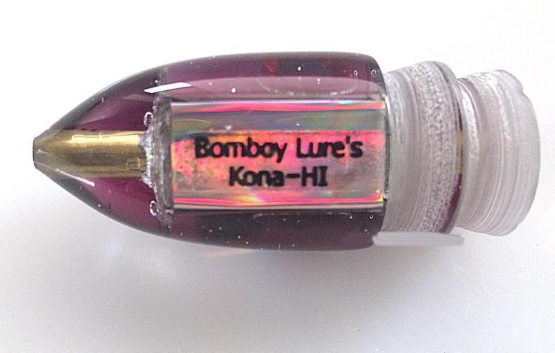 Bomboy Lures-Bomboy Lures Purple 9" Bullet Baby Bomb 9” / 4.5 oz - New-New Lures