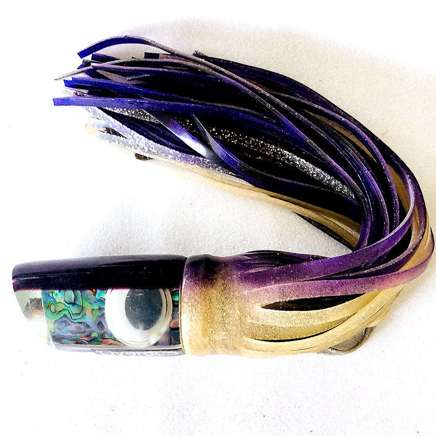 Bomboy Lures-Bomboy Lures Scarface - Purple Over Abalone Personalized/ Used-New Lures