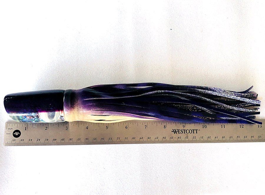 Bomboy Lures-Bomboy Lures Scarface - Purple Over Abalone Personalized/ Used-New Lures