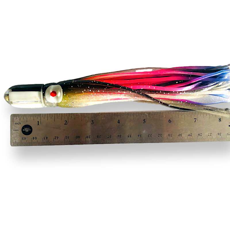 Coggin Lures-Coggin Lures - 9" Black Peanut - Skirted - Pre-owned-Used Lures
