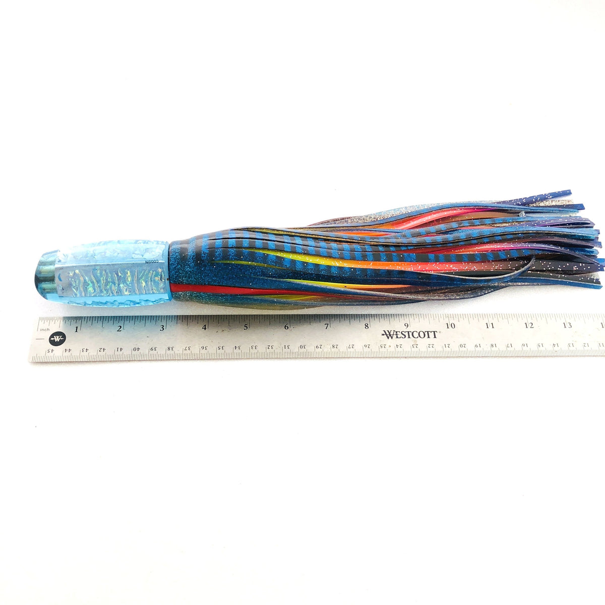 Coggin Lures-Coggin Lures Copa Lures Evil Blue Tint Scoop Jetted Skirted - New-New Lures