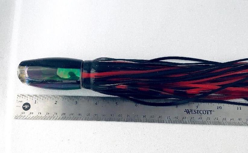 Coggin Lures-Coggin Lures Copa Lures Scoop Black 12 inch Skirted New-New Lures