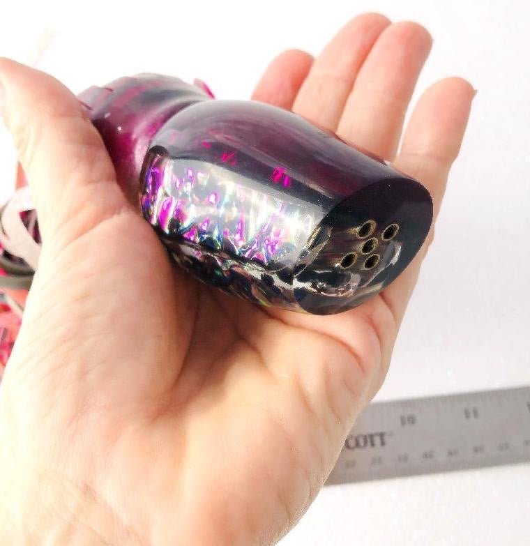 Coggin Lures-Coggin Lures Copa Tear Drop Purple 12 Inch Plunger Skirted New-New Lures