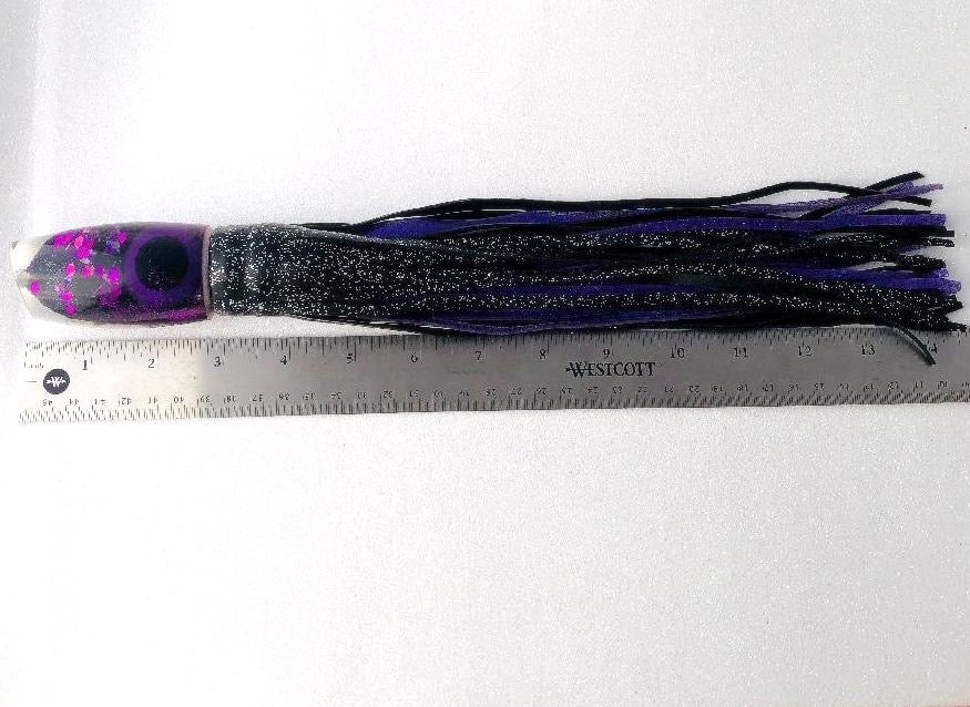 Coggin Lures-Coggin Lures Copa Tear Drop Purple 12 Inch Plunger Skirted New-New Lures