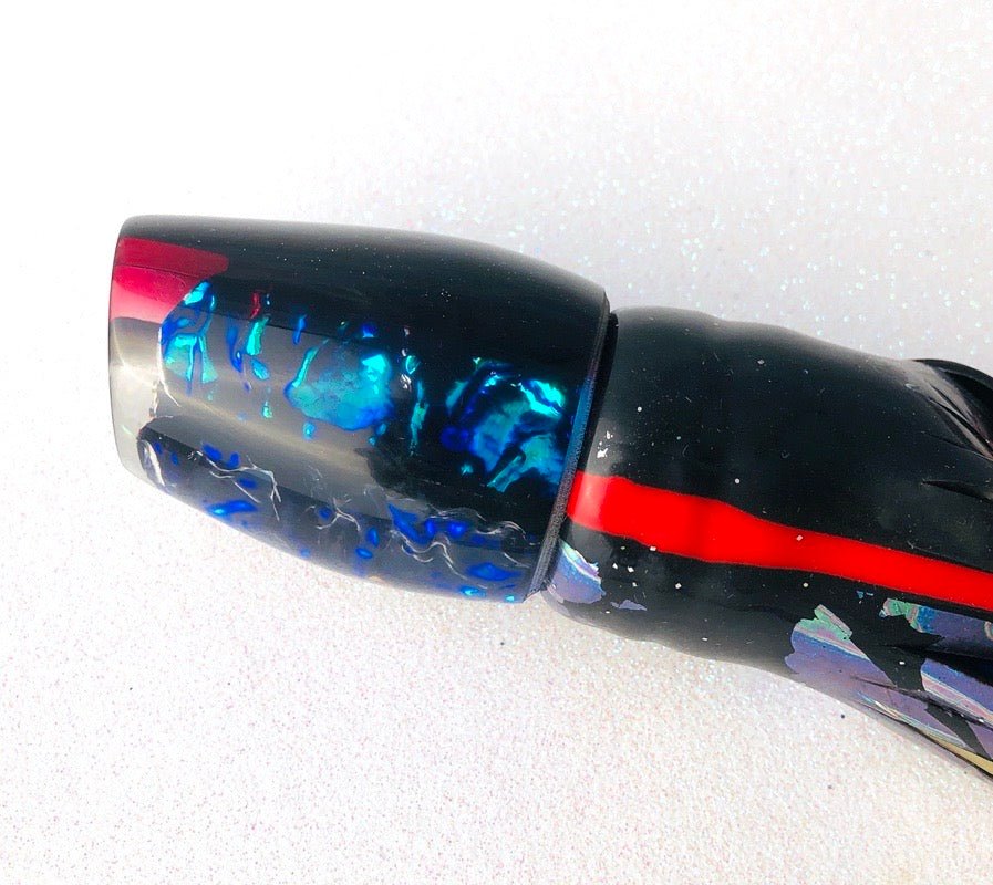 Coggin Lures-Coggin Lures Copa Tear Drop Red Stripe 12 Inch Plunger Skirted New-New Lures