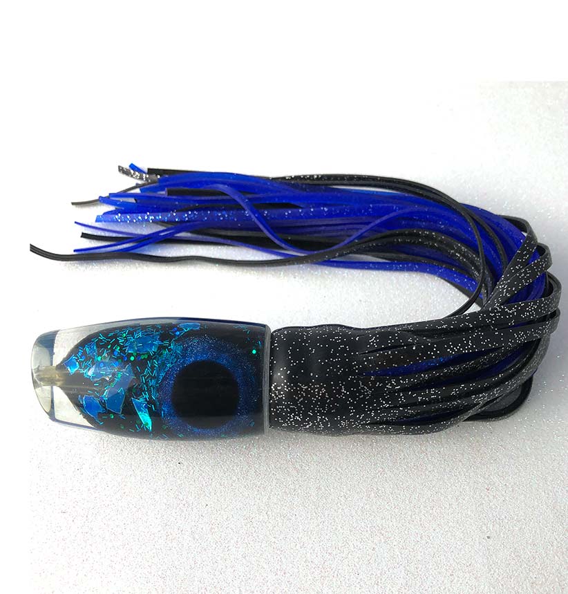 Coggin Lures-Coggin Lures Copalure 45 Blue Fish Head 12 inch Plunger Skirted - New-New Lures