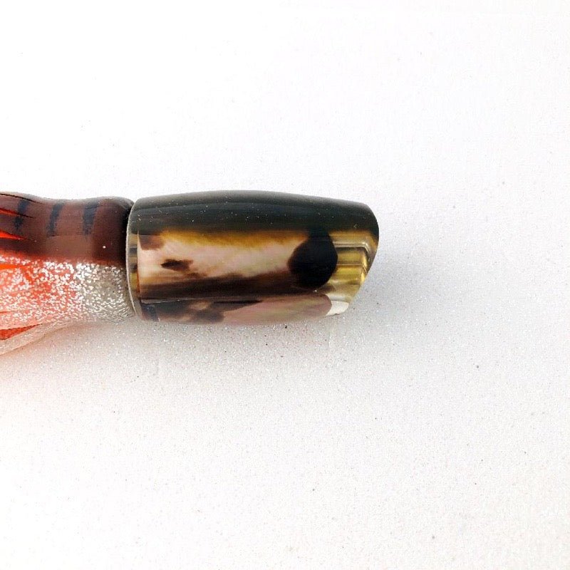 Coggin Lures-Coggin Lures Kilauea Tado 10 inch - 4 Jetted in Copper Pearl - Skirted New-New Lures
