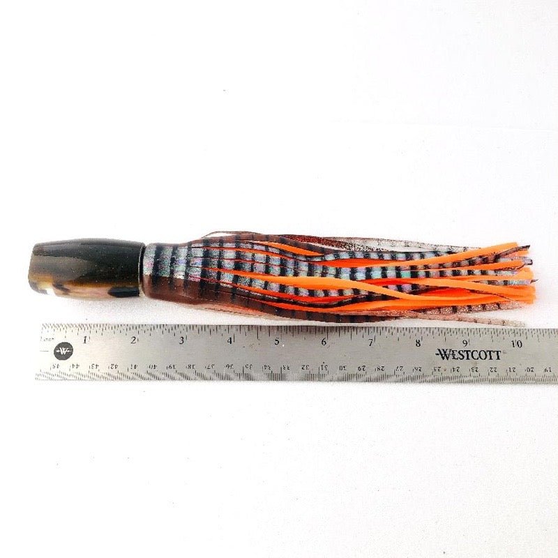 Coggin Lures-Coggin Lures Kilauea Tado 10 inch - 4 Jetted in Copper Pearl - Skirted New-New Lures
