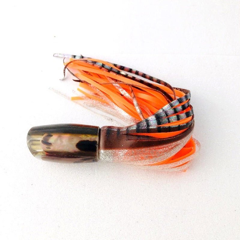 Coggin Lures-Coggin Lures Kilauea Tado 10 inch - 4 Jetted in Copper Pearl - Skirted New-New Lures