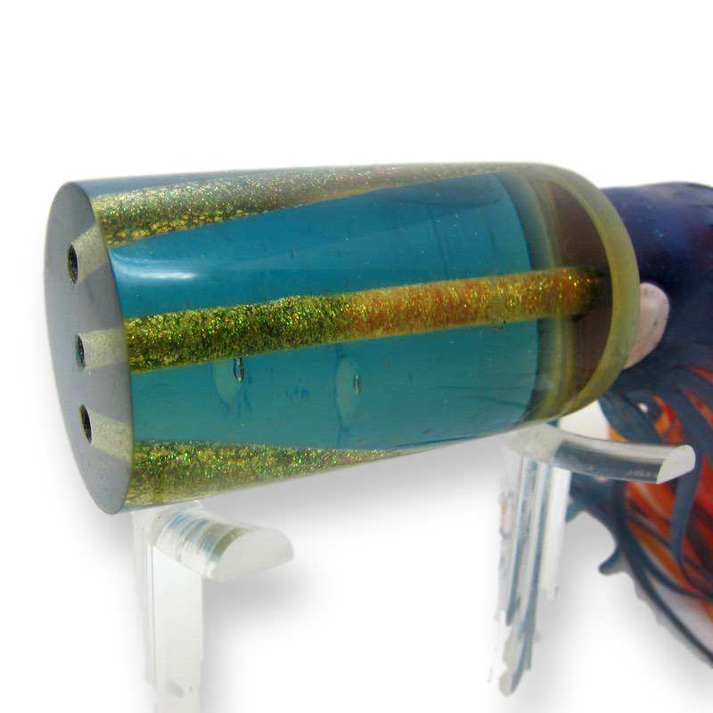 BGLH-Funky Vintage 3-Jet Pill-Bottle-Tube Hawaiian Lure-Used Lures