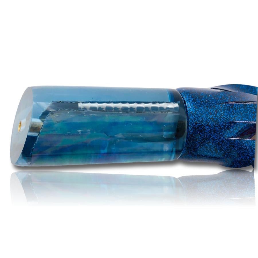 Gene Vanderhoek Lures 12 Tube Blue Tint / Blue Back - Skirted
