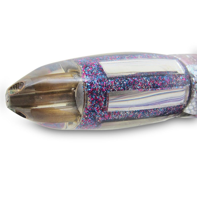 Maker Unknown-Heavy Mirrored 12" Bullet, Wings, Skirted - Excellent Used Condition-Used Lures