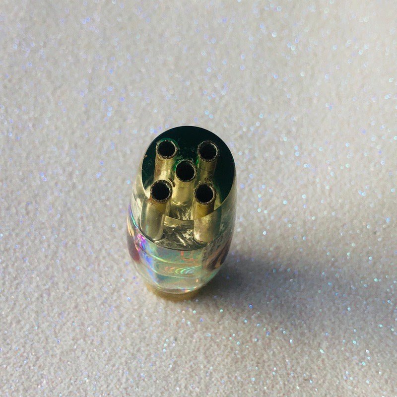 Charlie Tanabe-Vintage Charlie Tanabe Jetted Stinger 9 inch - 2D Eye Green - Pre-Owned-Used Lures