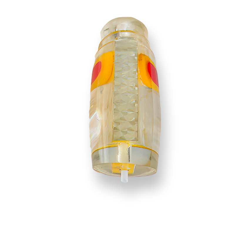 Joe Yee Lures-Joe Yee Medium Plunger - Yellow & Red 3D Eyes - New-New Lures