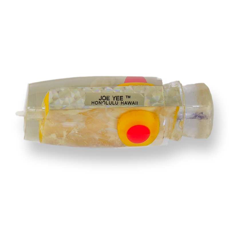 Joe Yee Lures-Joe Yee Medium Plunger - Yellow & Red 3D Eyes - New-New Lures