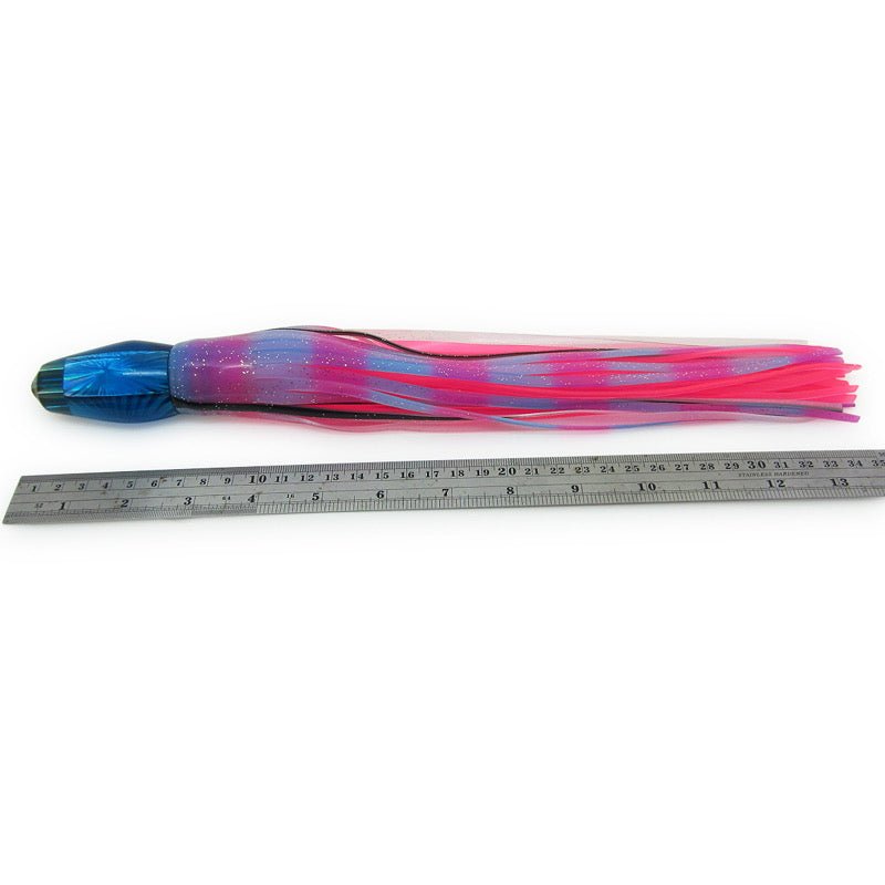 Koya Lures-Koya Early Model Jetted 9 inch Heavy Bullet in Gay Bob Skirt - Pre-Owned-Used Lures