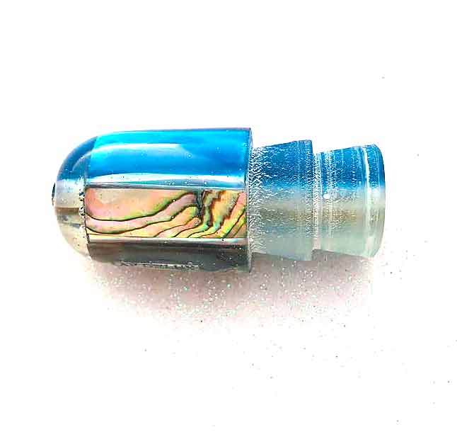 Marlin Magic Lures-Marlin Magic Lures - 7" Ahi P Abalone Slabs - Delux Special Edition-New Lures