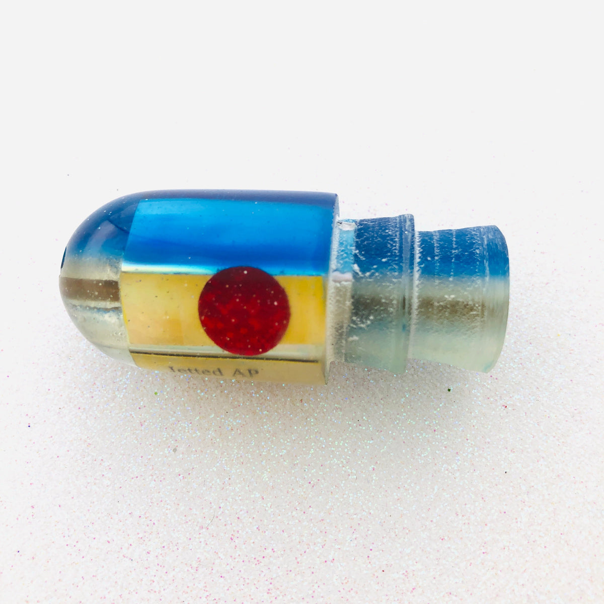 Marlin Magic Lures-Marlin Magic Lures Blue Ahi P Red Eyes 7 inch Jetted - New-New Lures