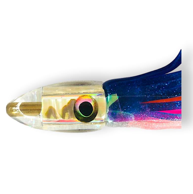 Bomboy Lures-New Shape! Bomb's 7MM Bullet - 7" - Skirted with Wings - New-New Lures