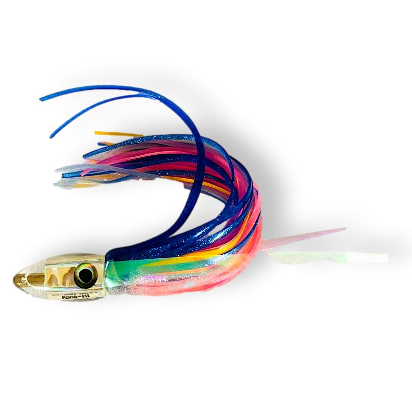 Bomboy Lures-New Shape! Bomb's 7MM Bullet - 7" - Skirted with Wings - New-New Lures
