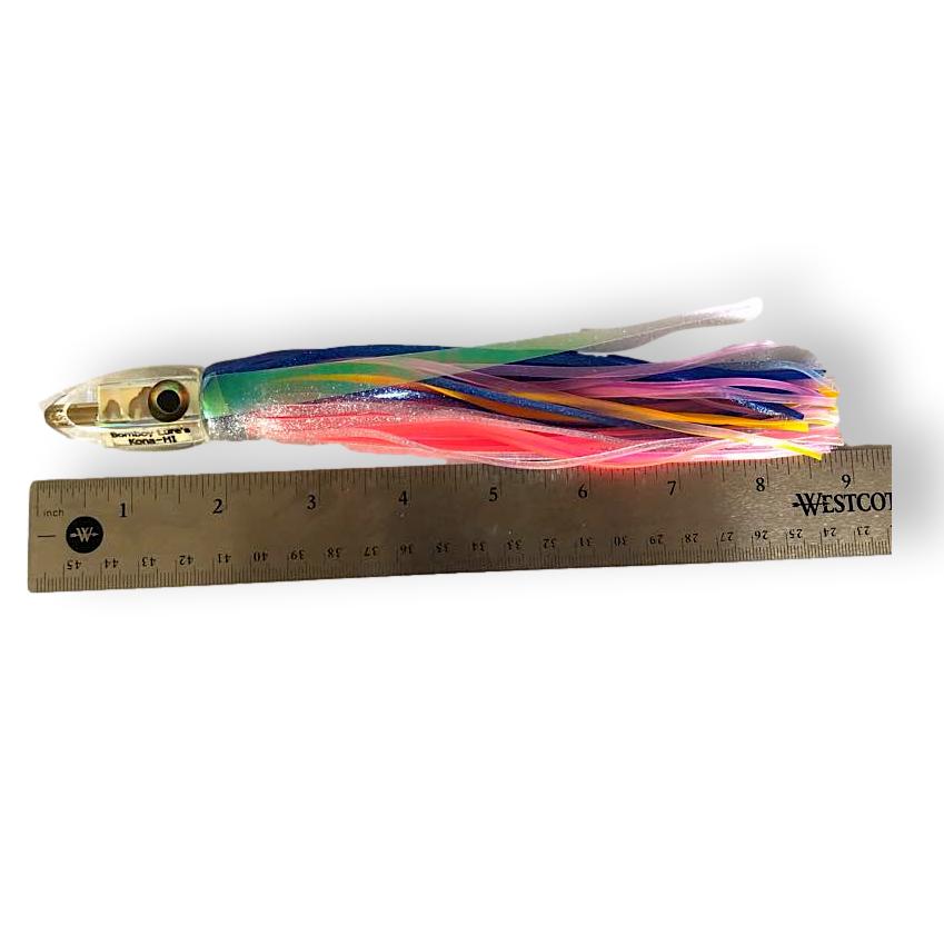Bomboy Lures-New Shape! Bomb's 7MM Bullet - 7" - Skirted with Wings - New-New Lures