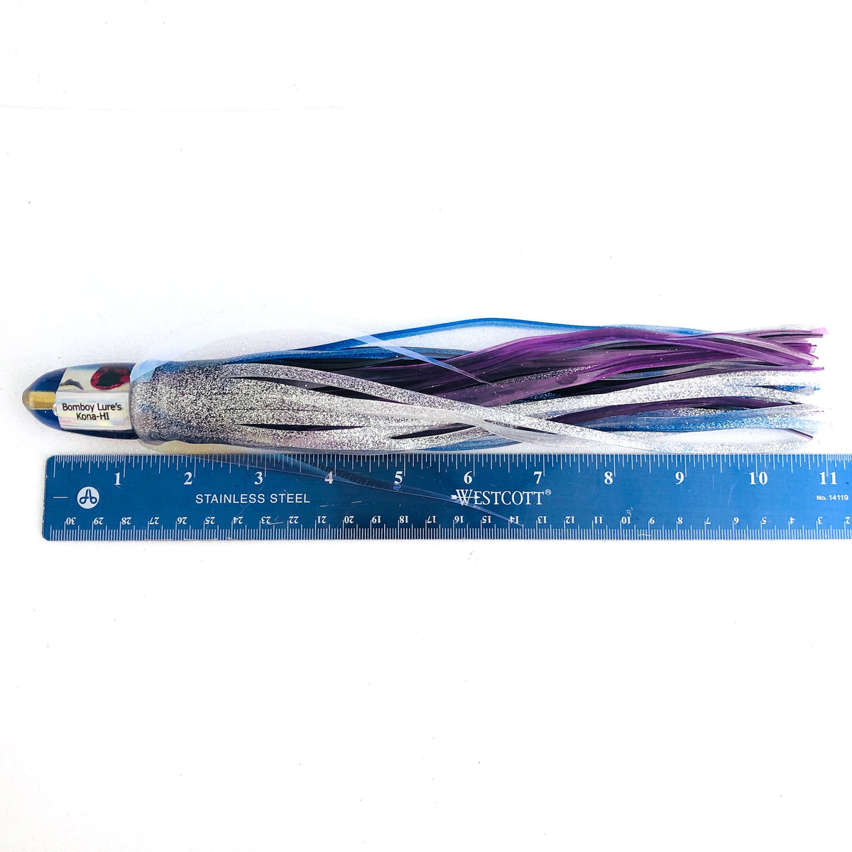 Bomboy Lures-Put the fish ON NOTICE ! See the Pics! Bomboy Lures MALOLO 9 Inch Baby Bomb Skirted-New Lures