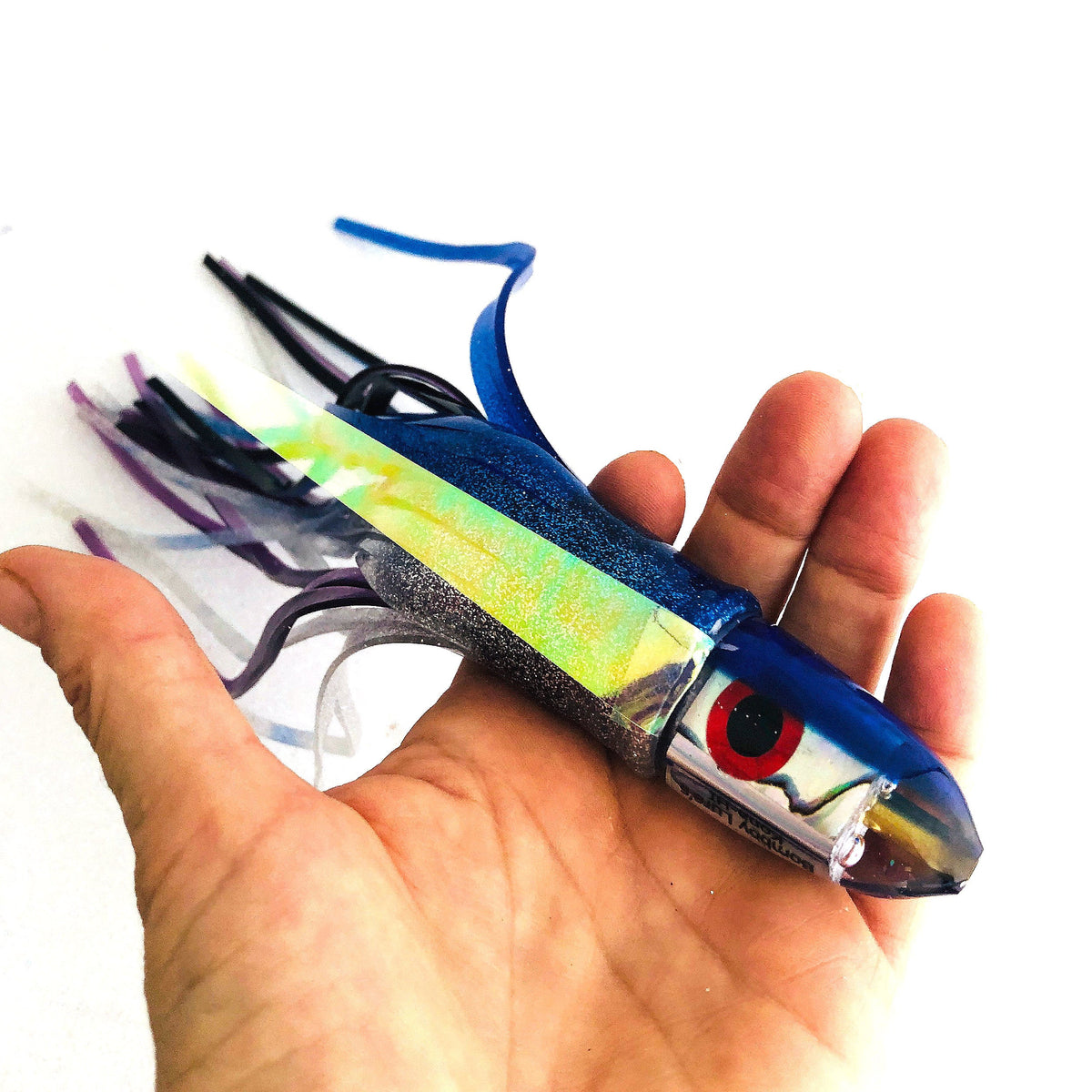 Bomboy Lures-Put the fish ON NOTICE ! See the Pics! Bomboy Lures MALOLO 9 Inch Baby Bomb Skirted-New Lures