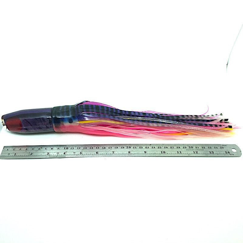 Koya Lures-Rare! Koya Lures Purple Plunger - 12 Inch Skirted - Like New-Used Lures